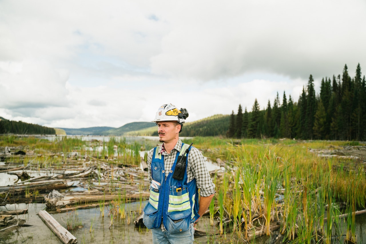 Photo of Man in White Safety Hat